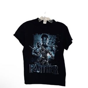 Black Panther Movie Chadwick Boseman Gildan Size S Short Sleeve Graphic T-Shirt
